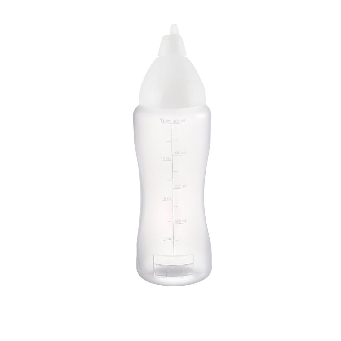 CW112 Aravent transparante anti-drup knijpfles 50cl