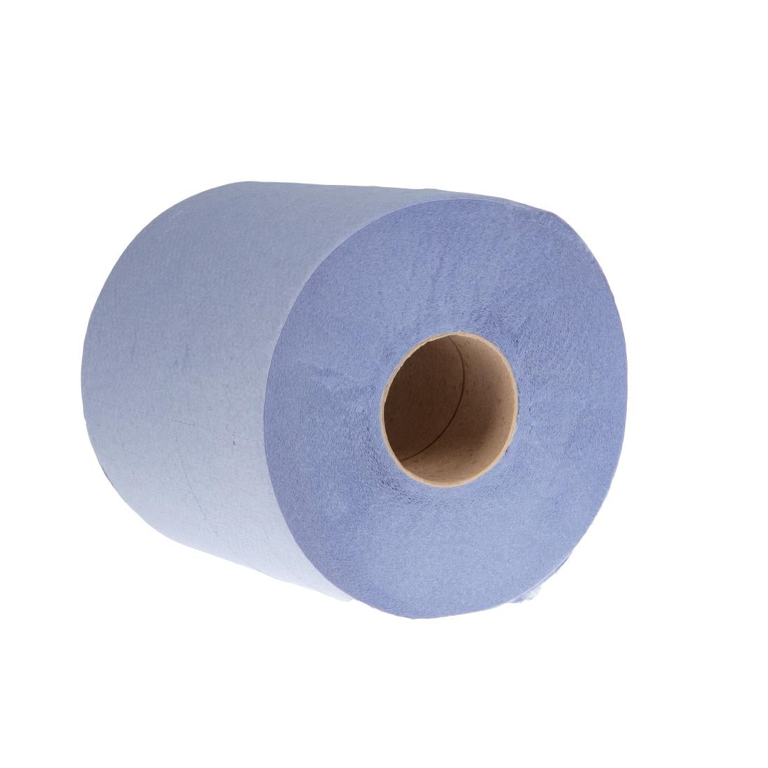 DL921 Jantex centrefeed 2-laags handdoekrollen blauw 120m (6 stuks)