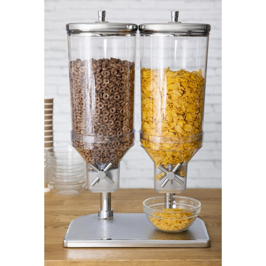 CF268 APS dubbele ontbijtgranendispenser 2x 4,5Ltr