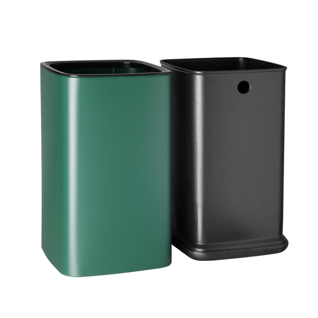 HX262 Bolero Vierkante Afvalbak Groen 10Ltr