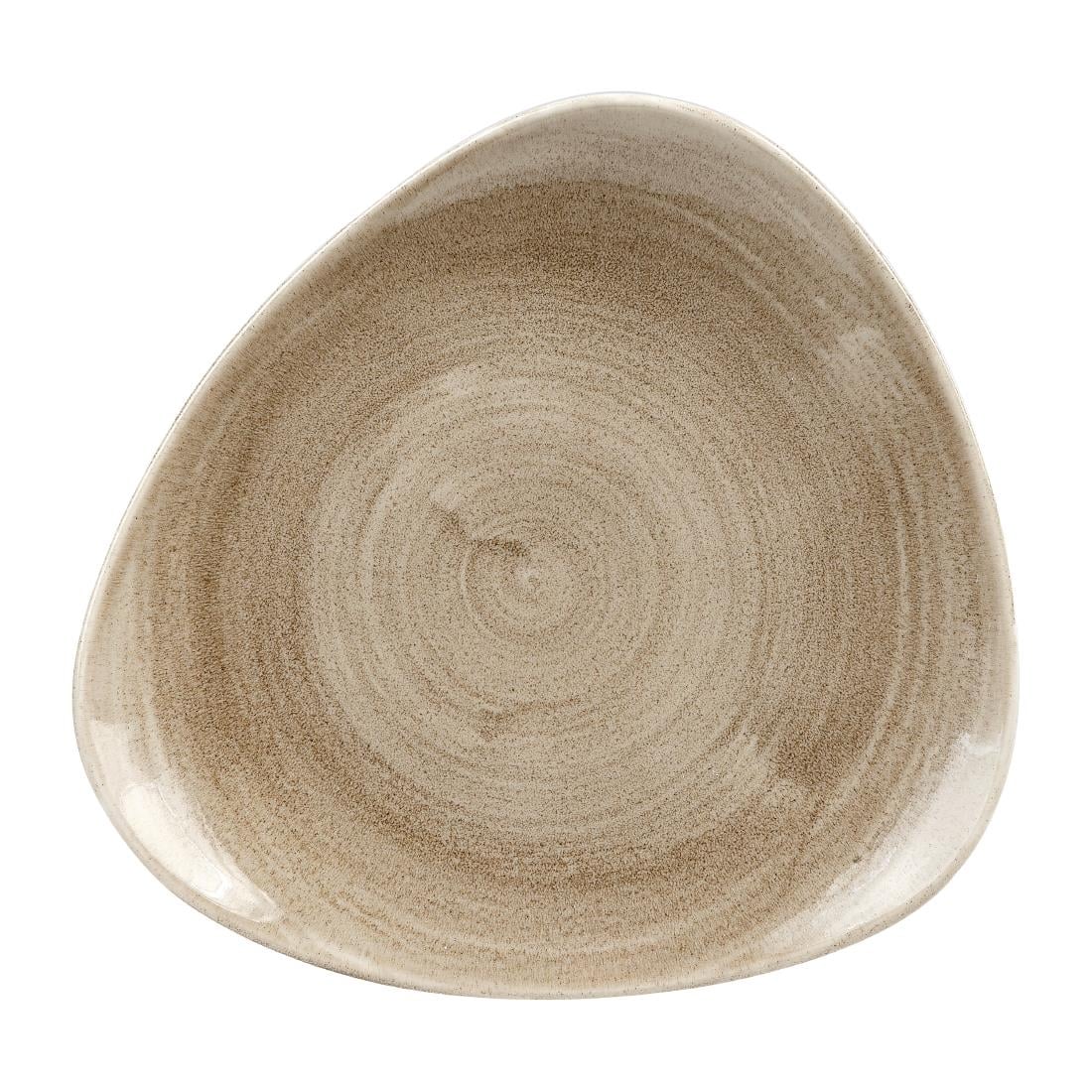 HC793 Churchill Stonecast Patina Antique Taupe Lotus Bord 22.9cm (12 stuks)