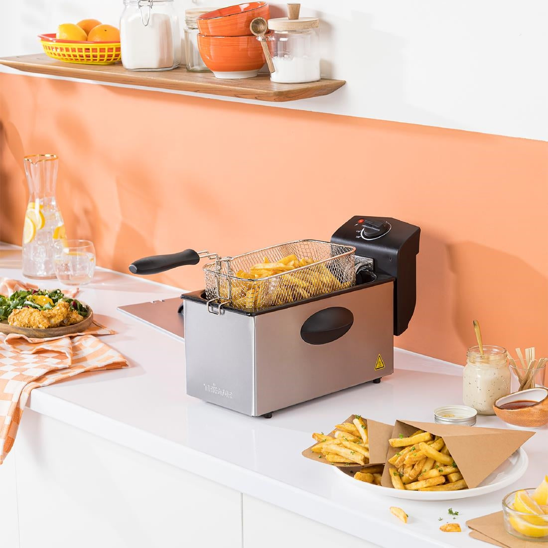 HU423 Tristar Friteuse Fr-6935 - 3 L Capaciteit Roestvrij Staal