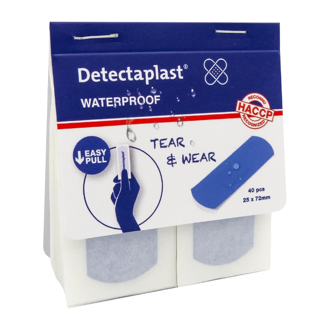 GP593 Detectaplast Waterdichte Pleister 25X72mm - 100 St