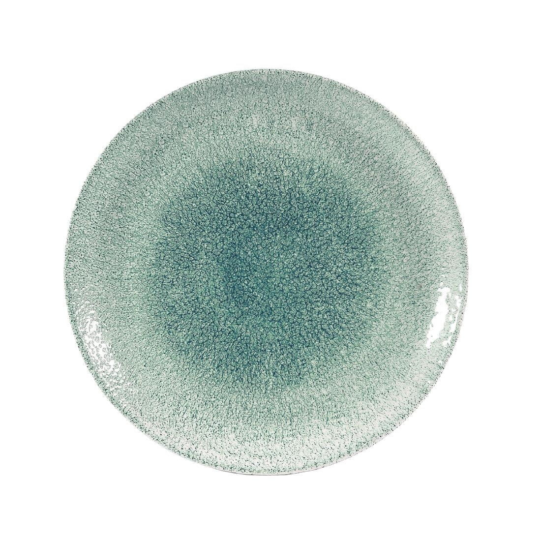 DW384 Churchill Raku Jade Green Evolve Coupe Bord 28.6cm (12 stuks)