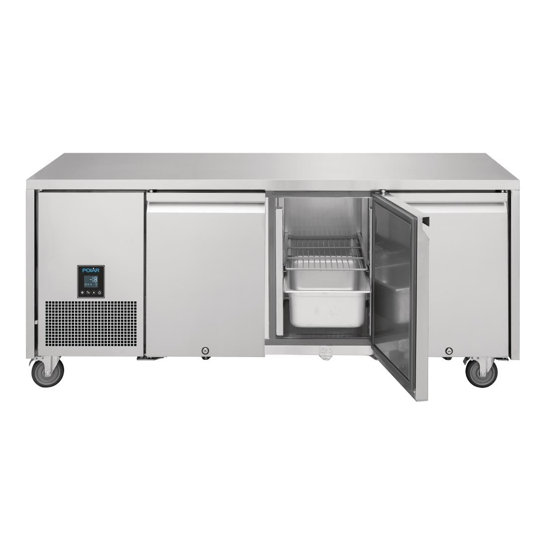 UA008 Polar U-serie premium driedeurs vrieswerkbank 420L