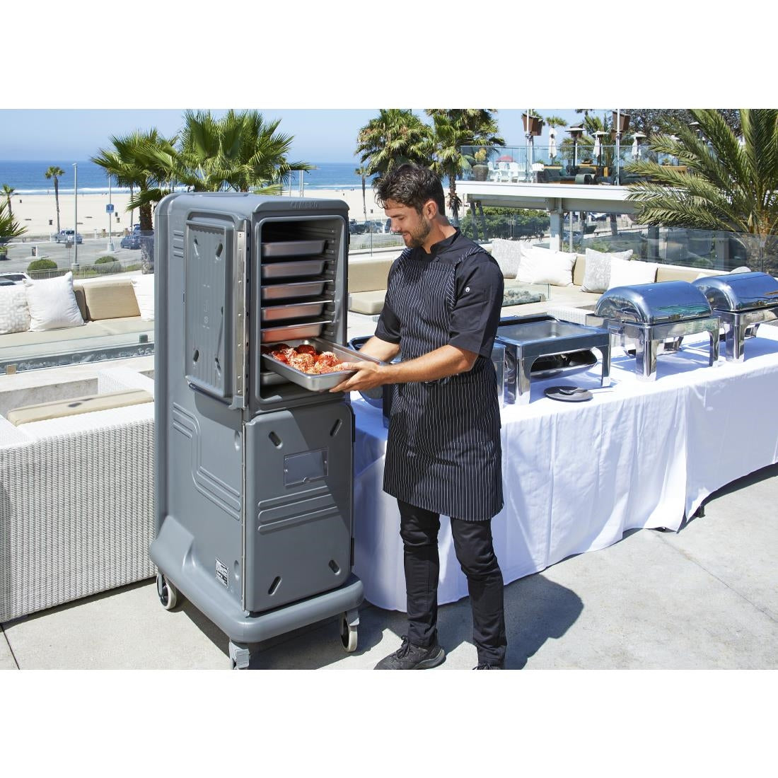FZ082 Cambro Ultra Pro Kar Tall Koud Kar Houtskoolgrijs