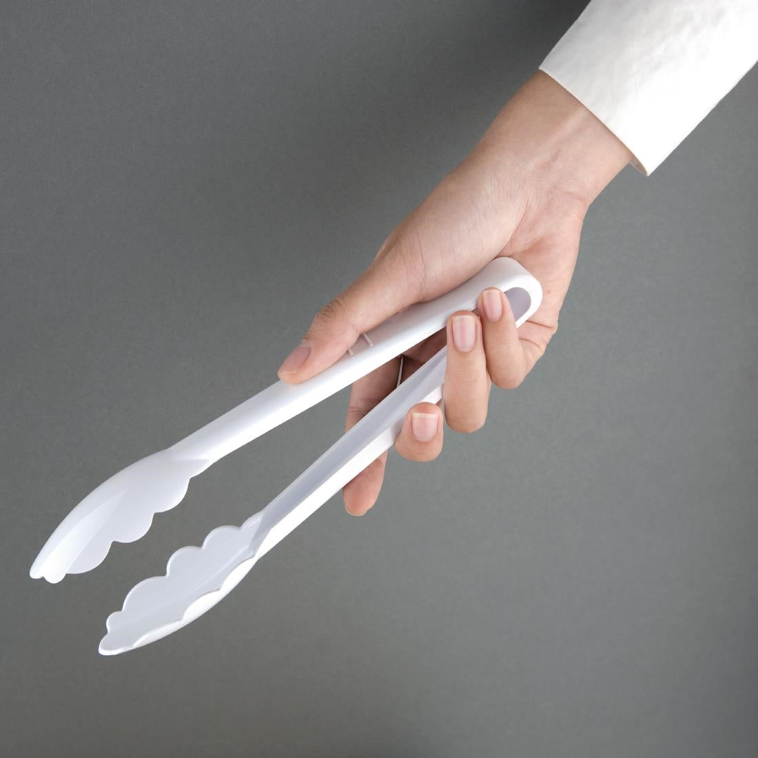 P941 Vogue serveertang wit 23cm