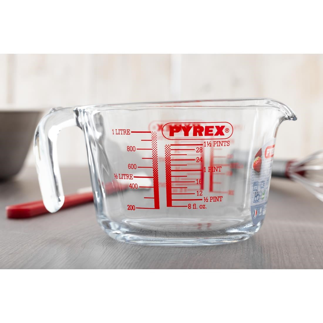P587 Pyrex maatbeker 1Ltr