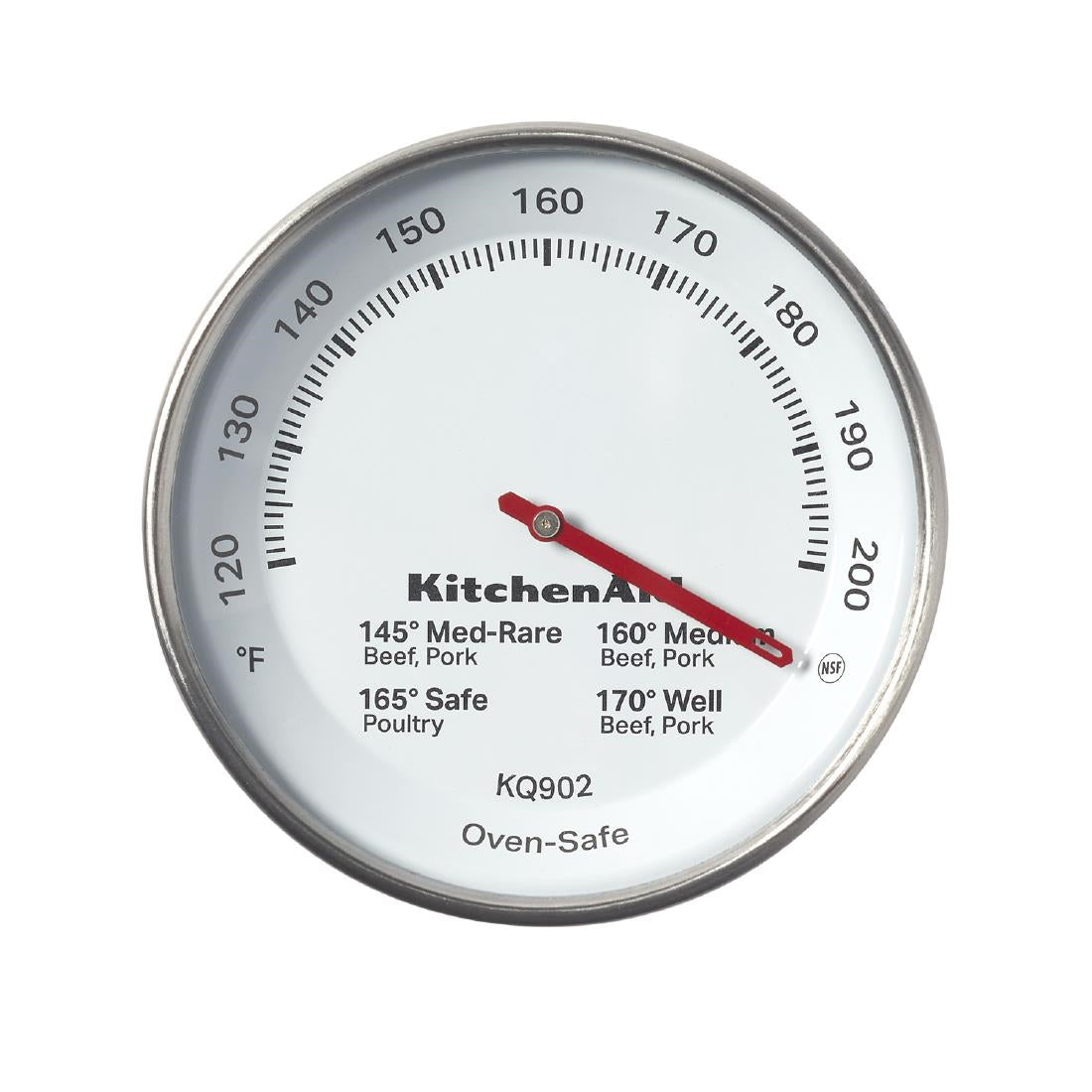 DX292 Kitchenaid Globale Insteekbare Dial Vleesthermometer Roestvrij Staal