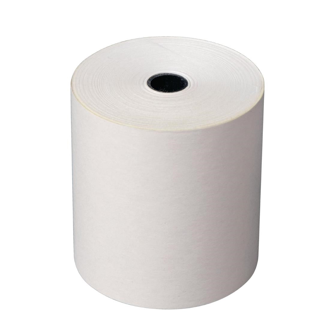 DK596 Olympia Printerrol 2-Laags Wit/Geel 76 x 70mm (20 stuks)