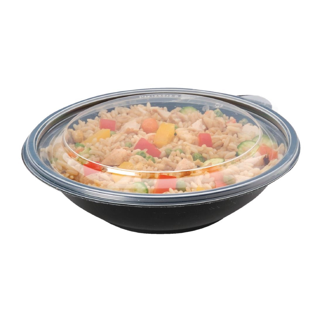 DW787 Fastpac deksels voor middelgrote rechthoekige voedseldozen 750ml (300 stuks)