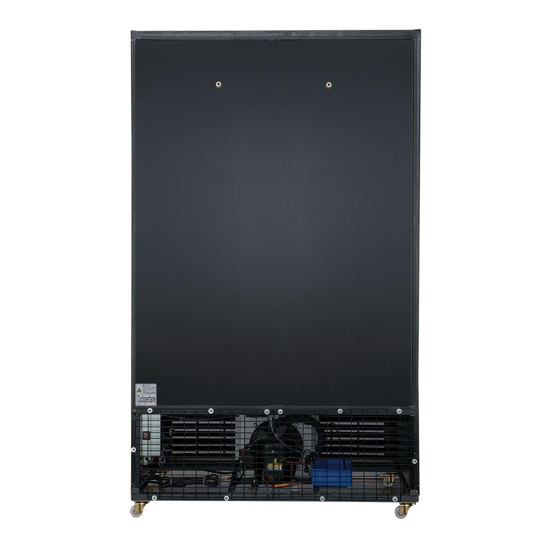 GM813 Polar G-Serie Rechtopstaande Scharnierdeur Display Koeling met Lichtbak 950Ltr Zwart