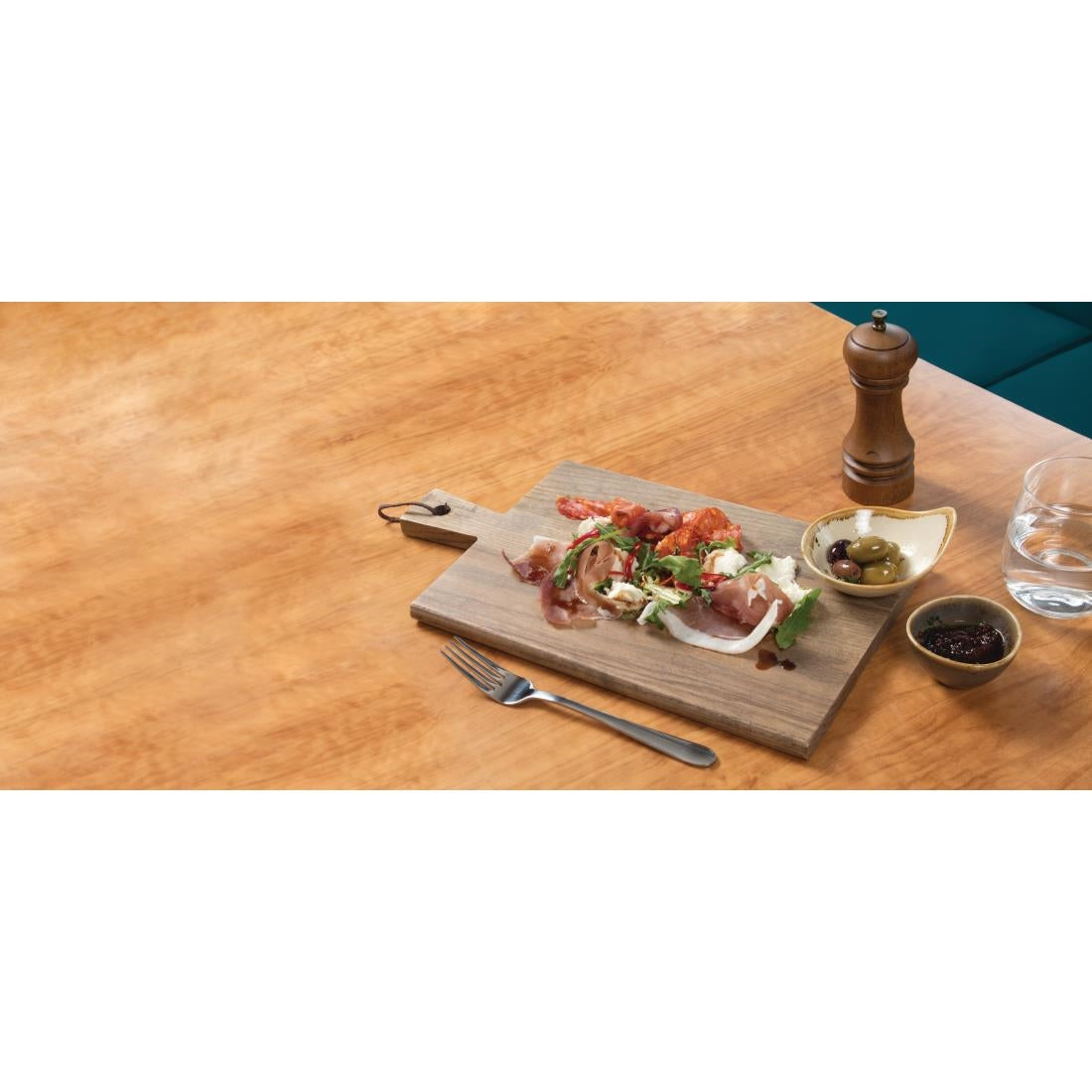 DF054 T&G Woodware Toscaanse steakplank klein