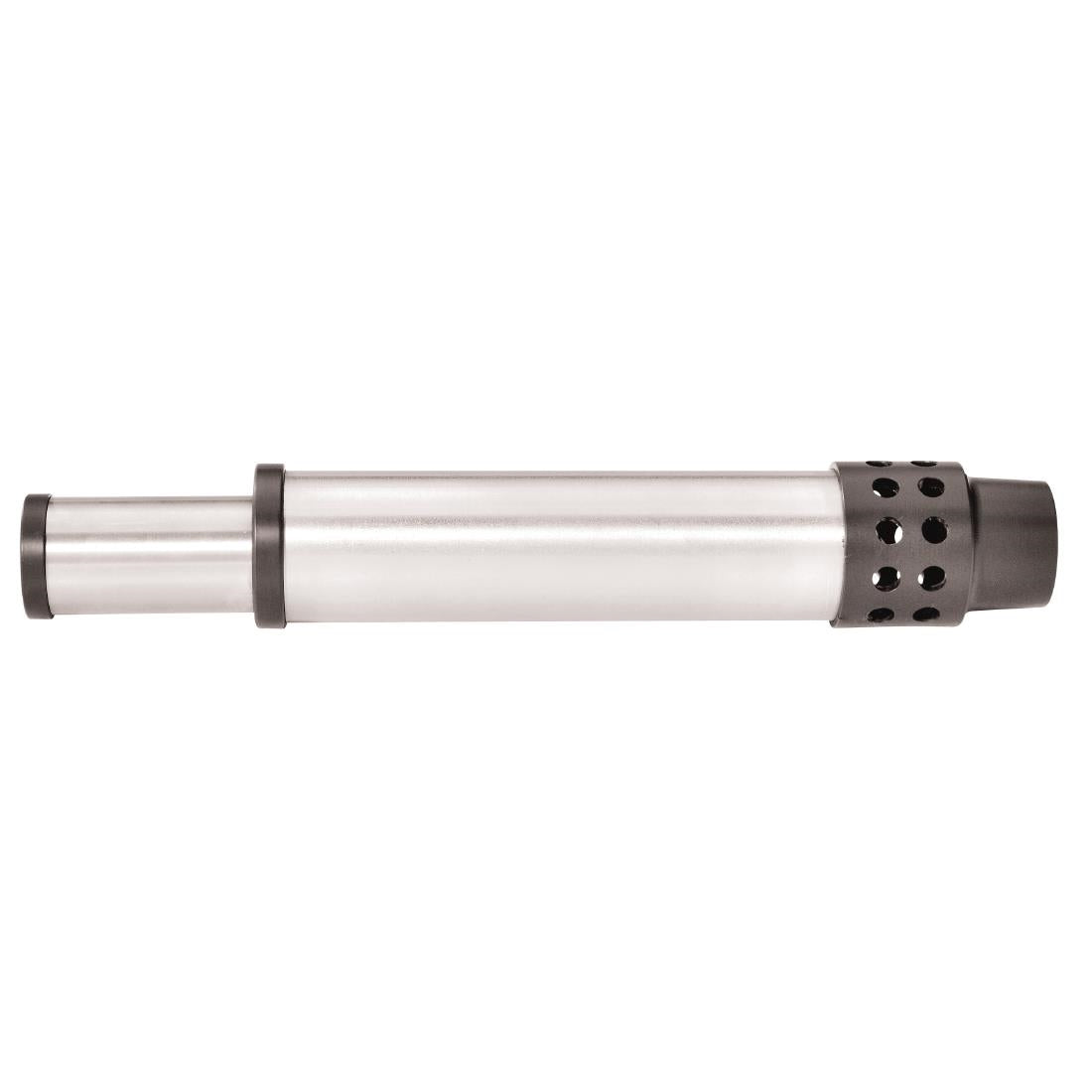DY228 Gastro M eco model RVS overlooppijp 18cm met kunststof filter