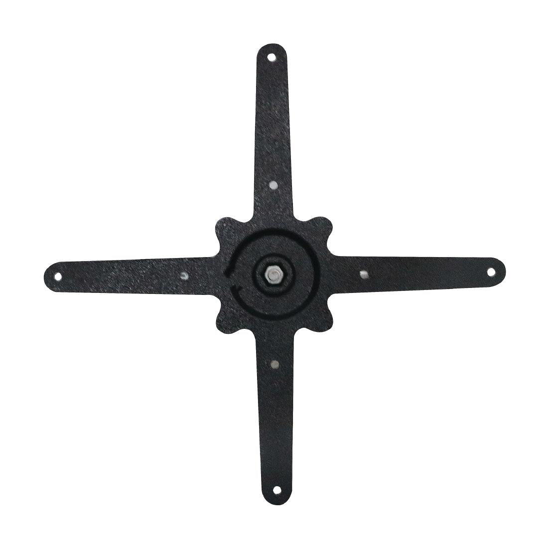 CD214 Bolero verchroomde tafelpoot rond