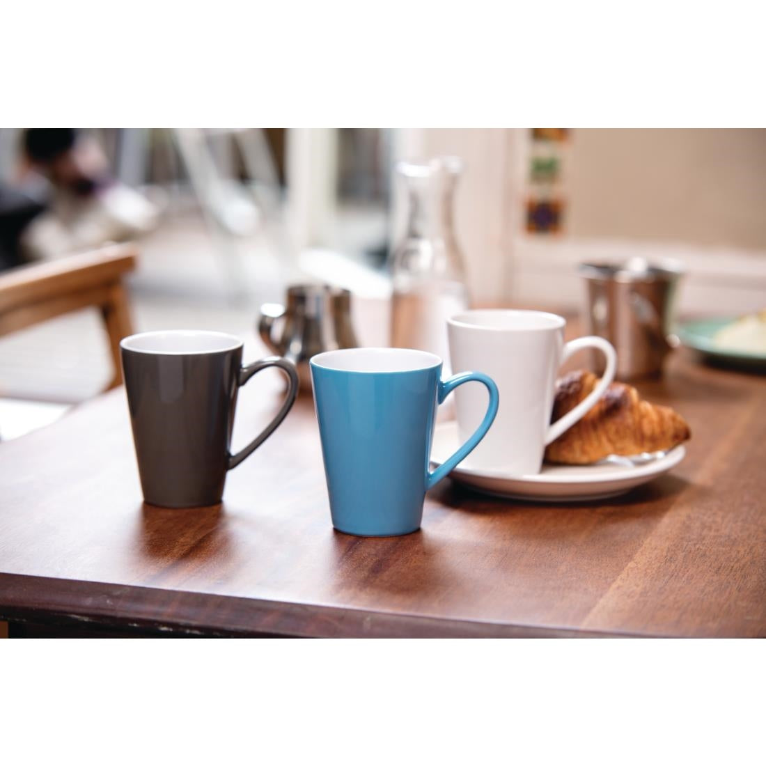 CG353 Olympia Café coupebord wit 20cm (12 stuks)