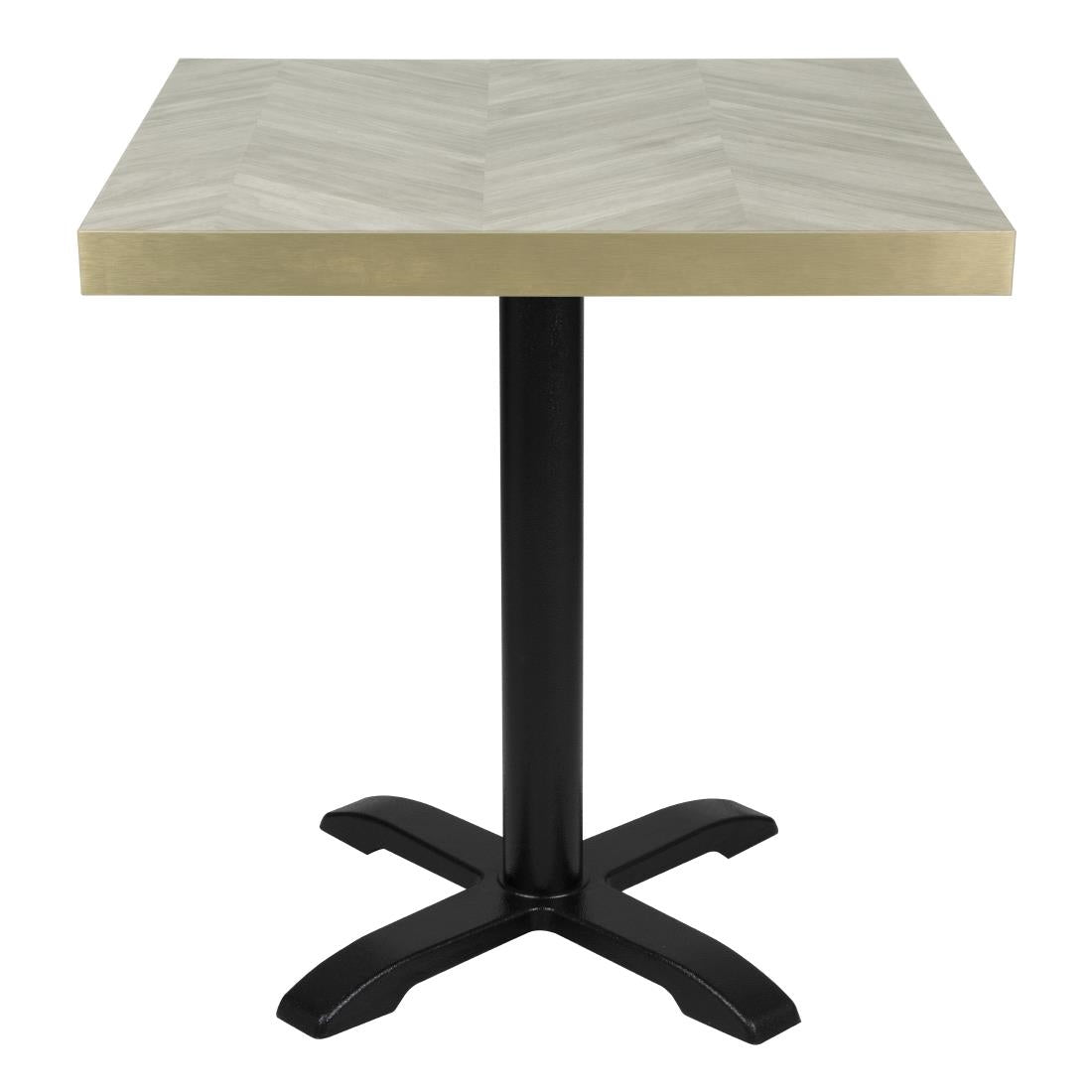 FU512 Bolero Voorgeboord Tafelblad Chevron Design 700 Mm