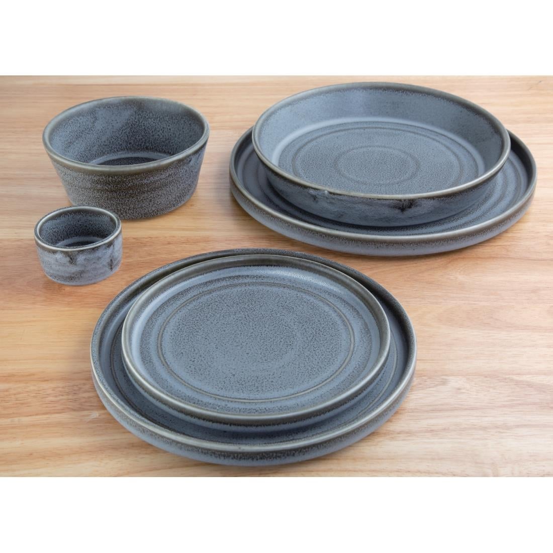 FD919 Olympia Cavolo Platte Ronde Kom - 220mm (4 Stuks)