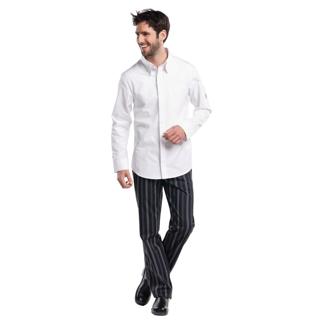 B504-S Chaud Devant chef shirt wit S