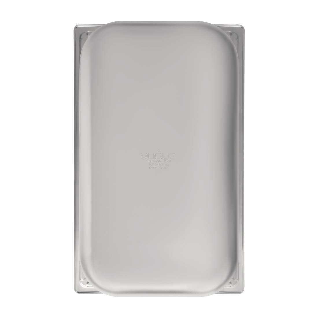 DW435 Vogue heavy-duty RVS GN 1/1 bak 150mm