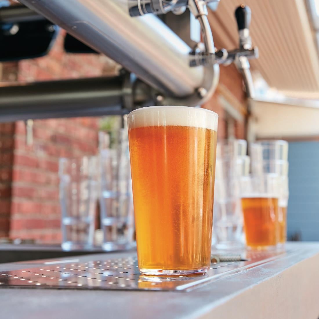 HY220 Olympia Conische Pint Glazen UKCA-CE 570ml(24 stuks)