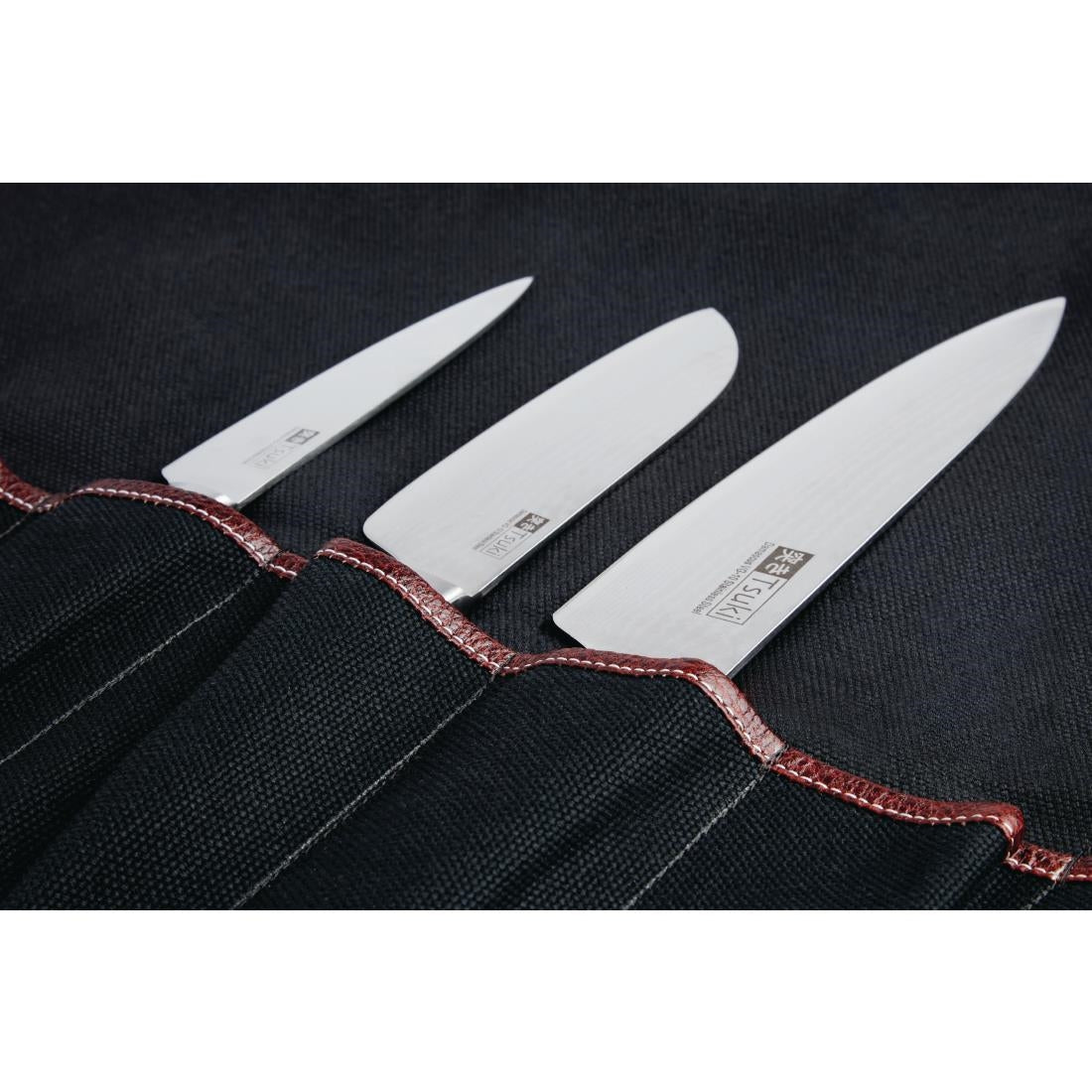 CM555 Boldric canvas messenfoedraal zwart 9-delig