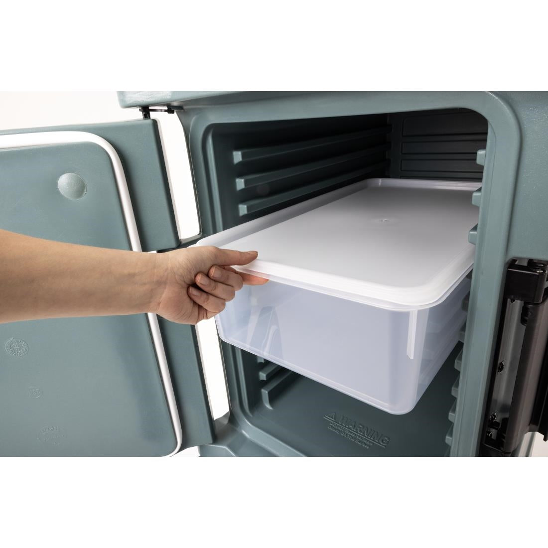 CG141 Cambro geïsoleerde transportwagen grijsblauw