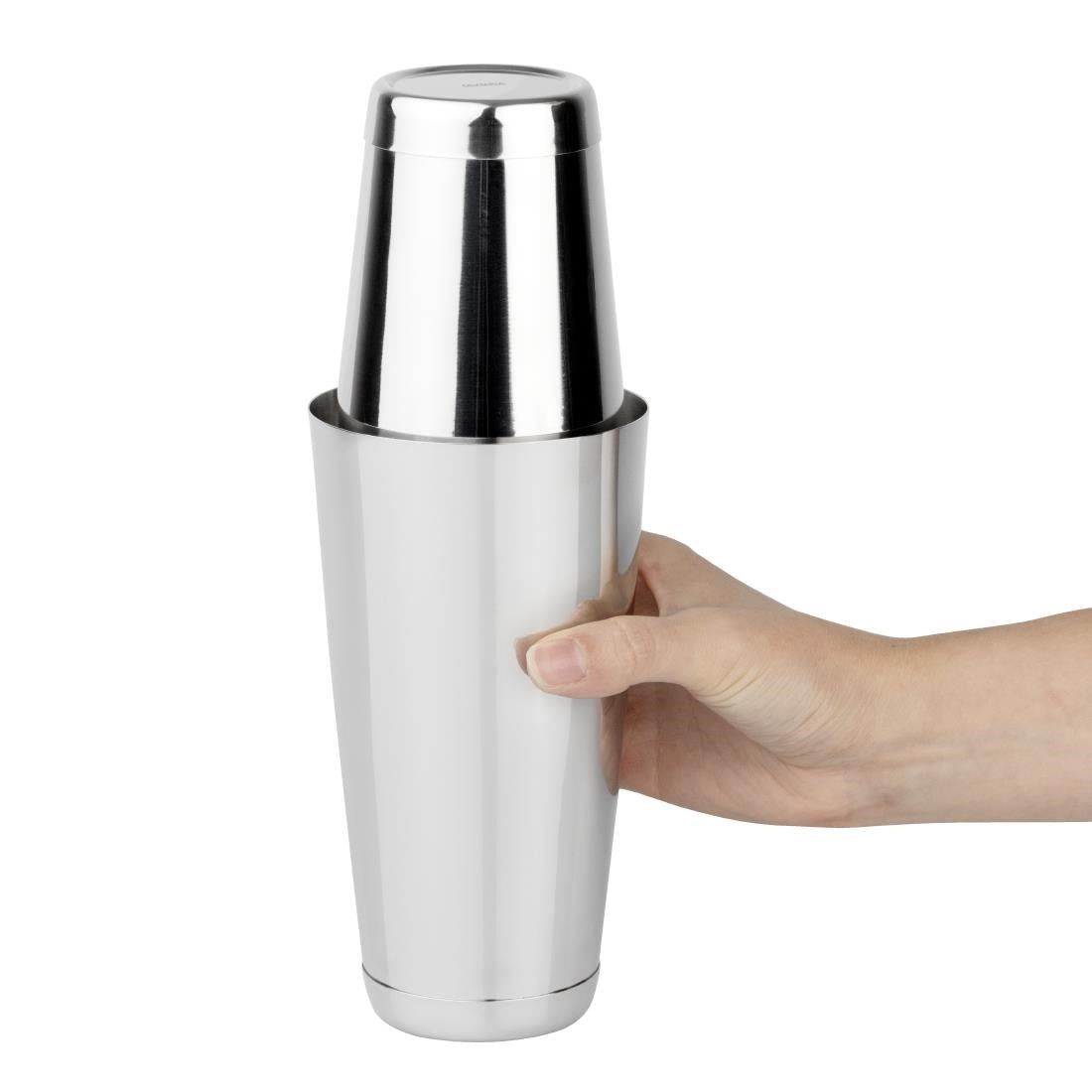 HY108 Olympia Tin On Tin Cocktailshaker Roestvrij Staal 500/900ml