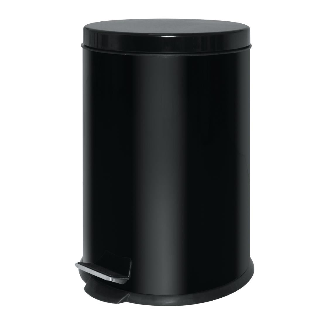 GG978 Pedaalemmer RVS zwart 20Ltr