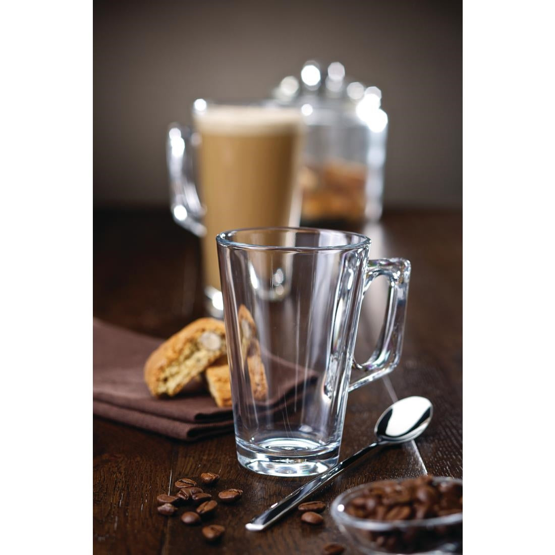 F859 Utopia conische koffieglazen 25cl (12 stuks)