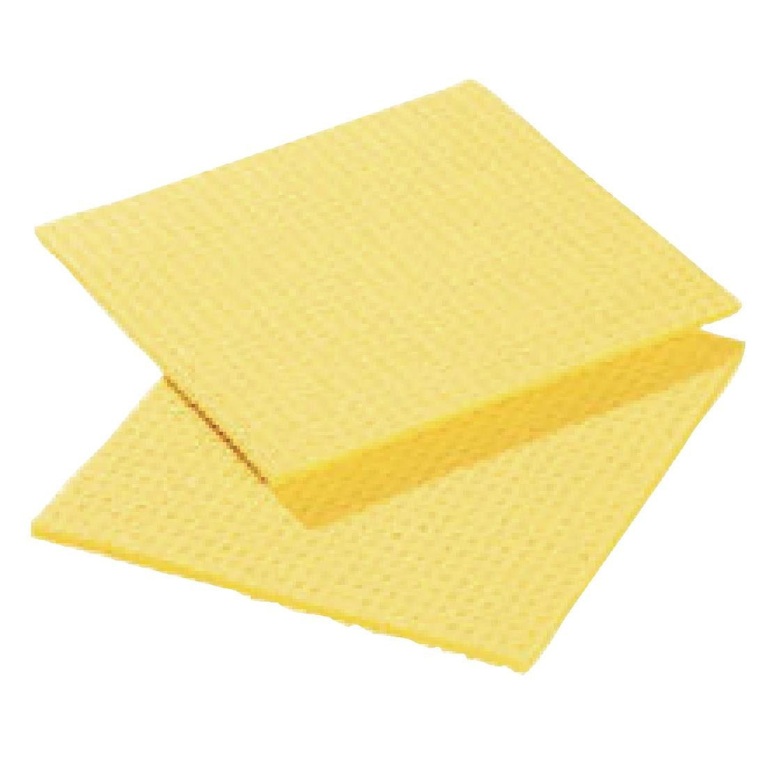 CD812 Spongyl sponsdoekje geel (10 stuks)