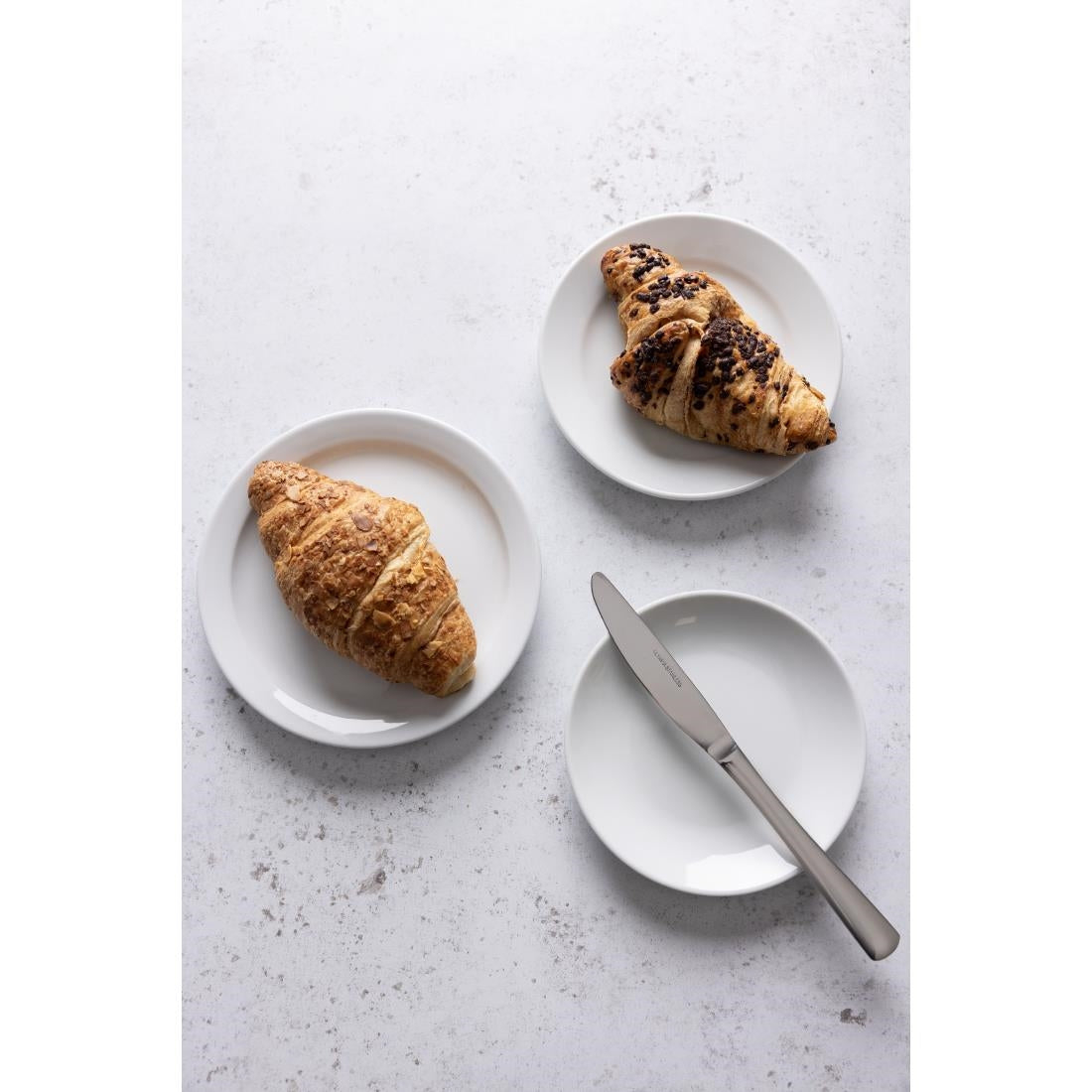 U075 Olympia Whiteware Coupeborden 15cm (12 Stuks)