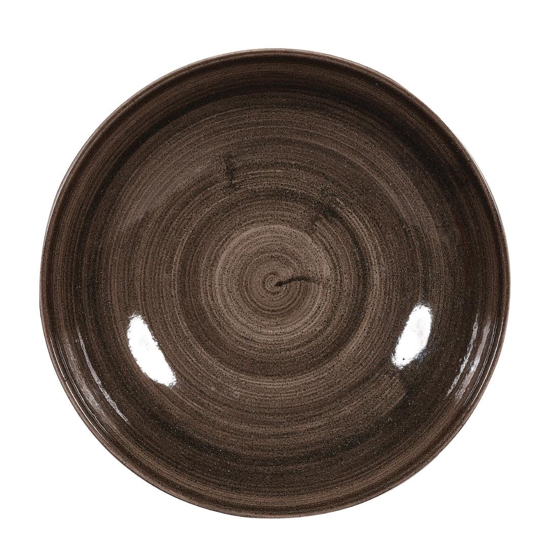 DR652 Churchill Stonecast Patina Black Coupe Borden 217mm (12 stuks)
