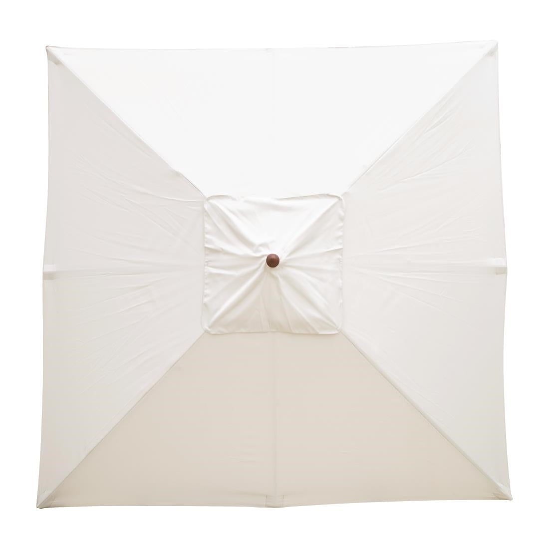 GH988 Bolero vierkante parasol crèmekleur 2,5m
