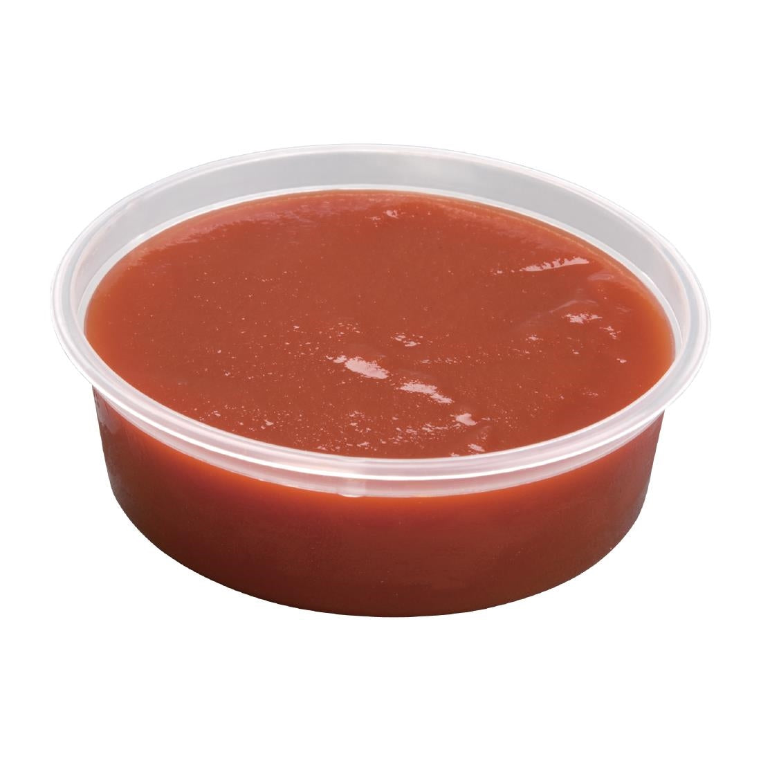 CT285 Fiesta recyclebare plastic magnetronbestendige delicatessenpotten 50ml (100 stuks)