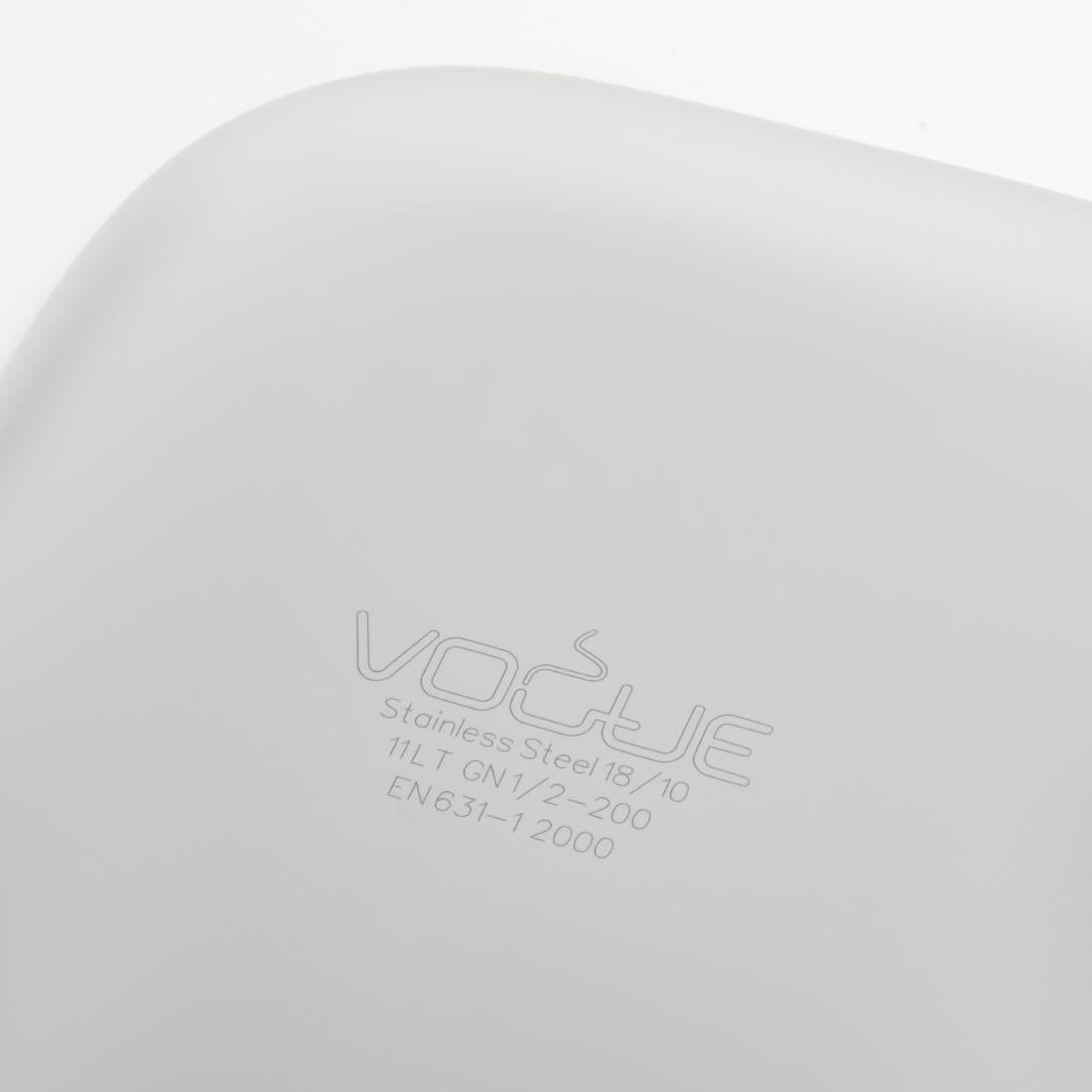 DW441 Vogue RVS GN 1/2 bak 200mm