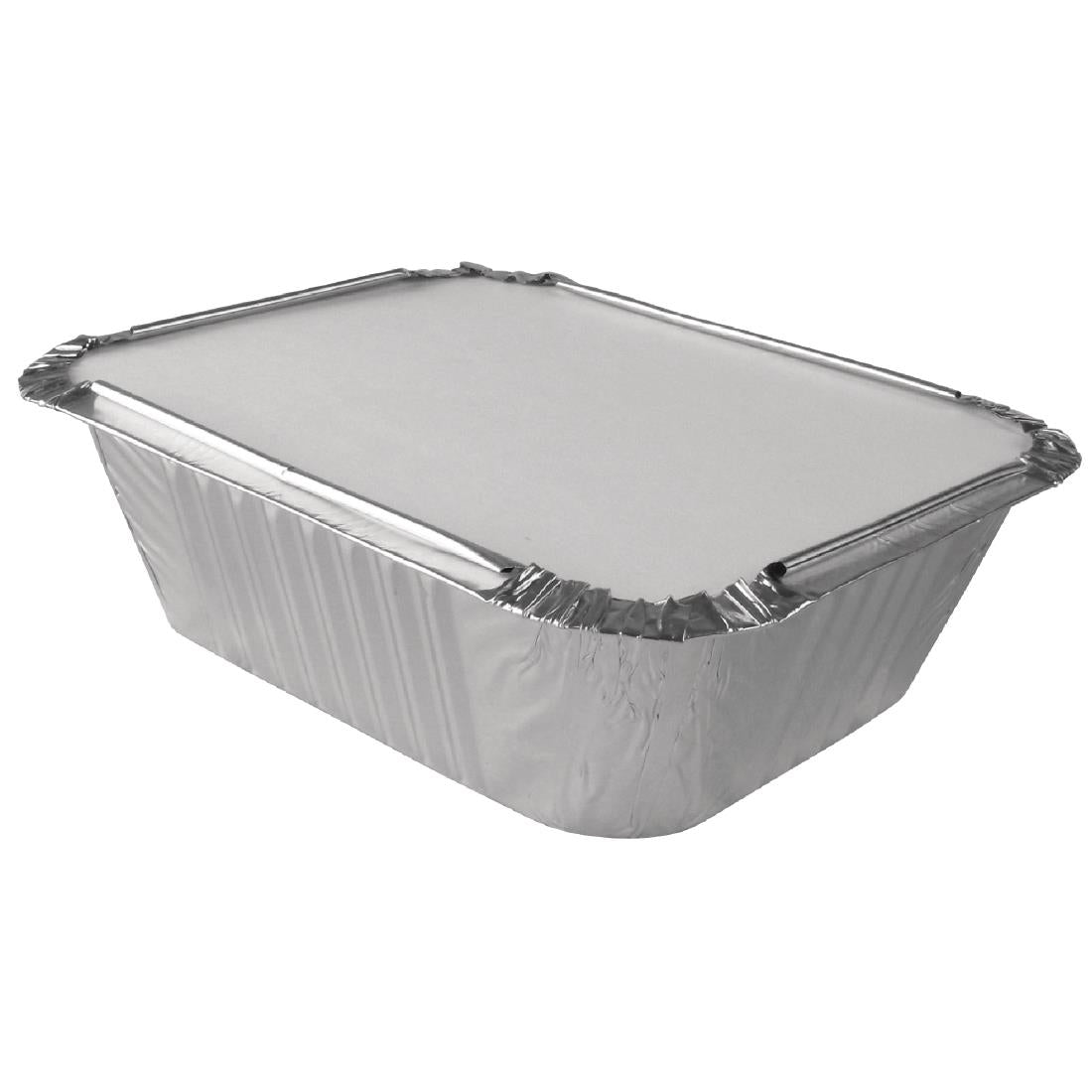 CD948 Deksel voor aluminium bakjes klein 12,5x10cm (1000 stuks)
