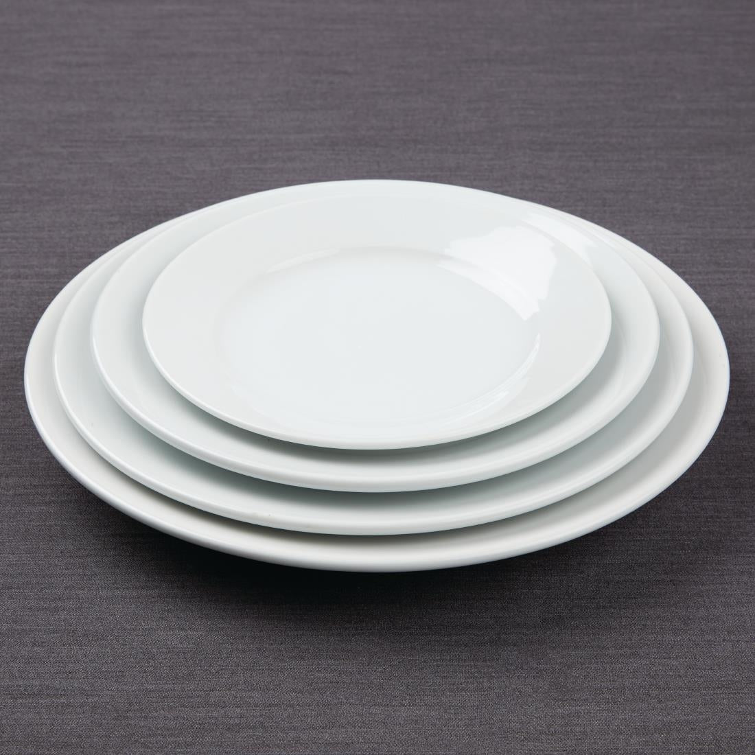 CC208 Olympia Athena Borden Met Brede Rand 22,8cm (12 Stuks)