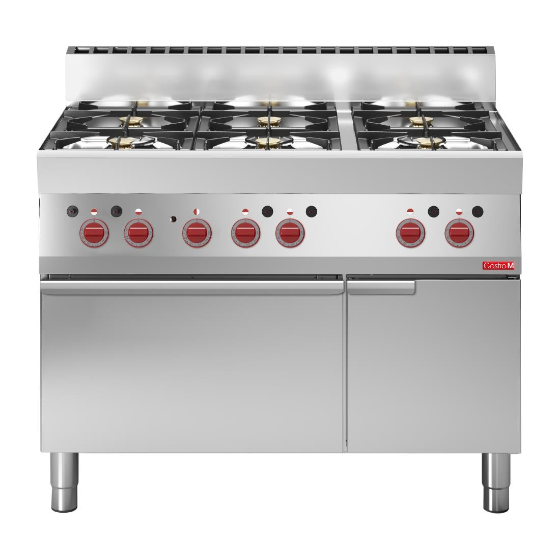 GN049 Gastro M 650 gasfornuis met elektrische heteluchtoven 65/110 CFGE