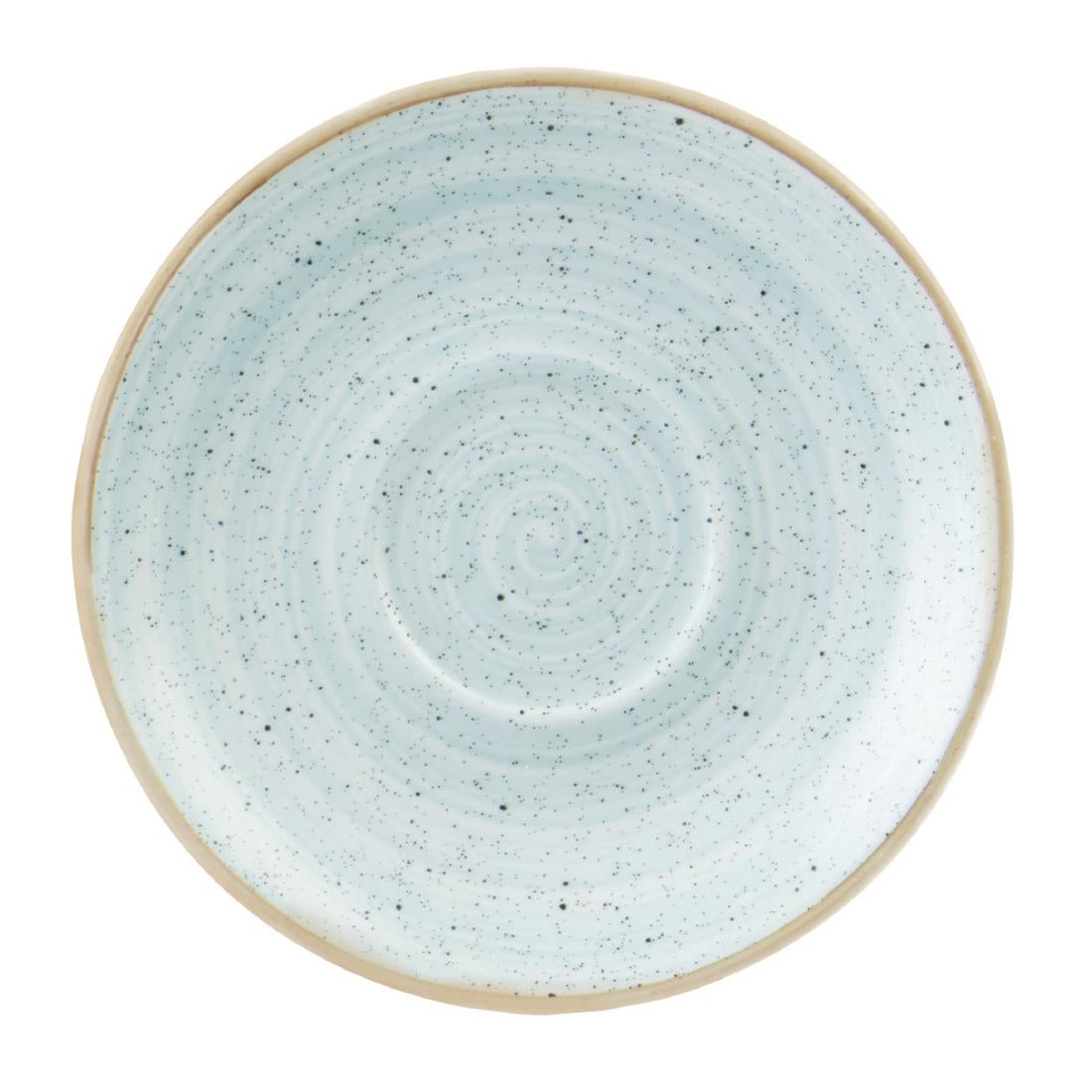 DK515 Churchill Stonecast cappuccino schotels blauw 185mm (12 stuks)