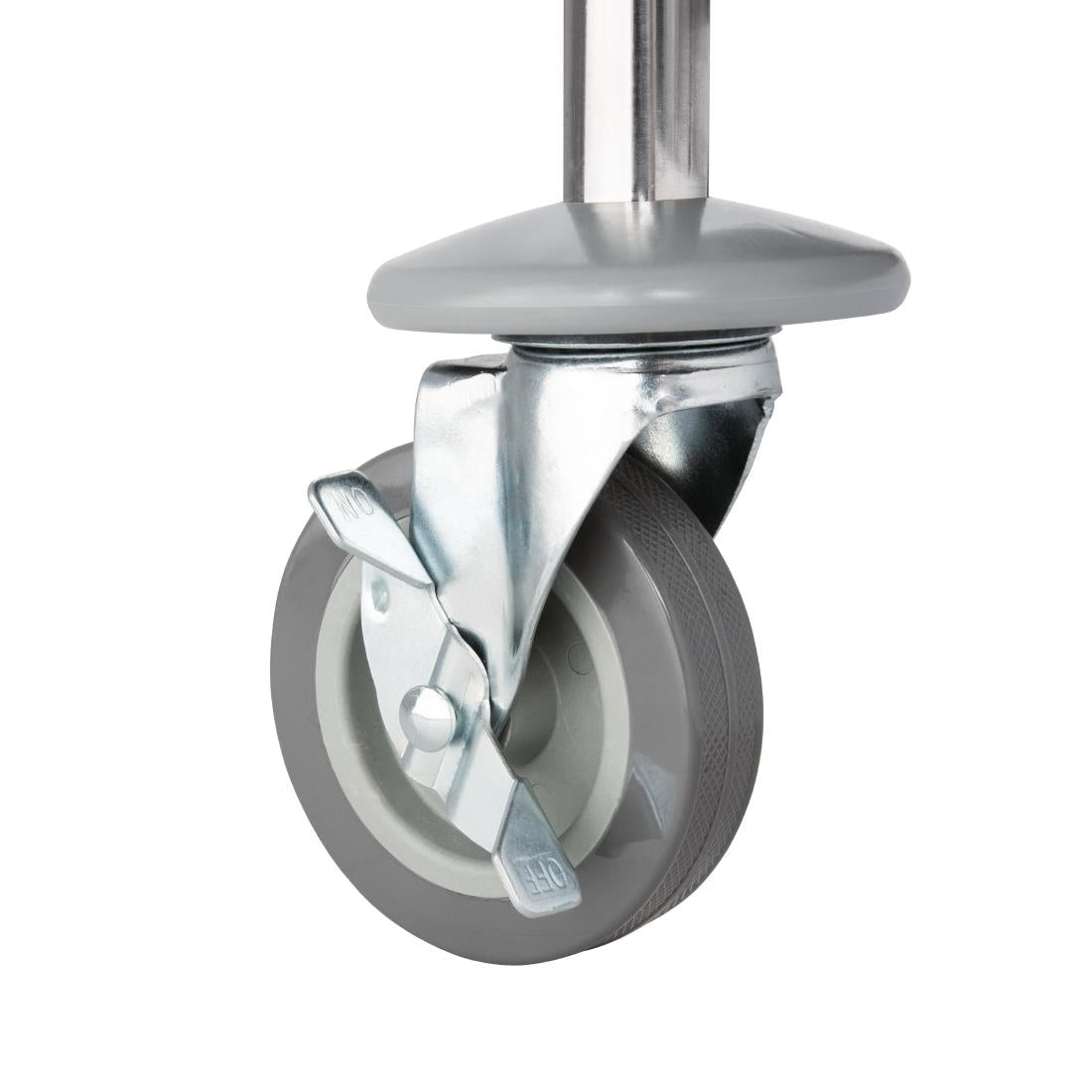 F993 Vogue RVS serveerwagen 3 plateaus S - 82,5(h) x 71(b)cm