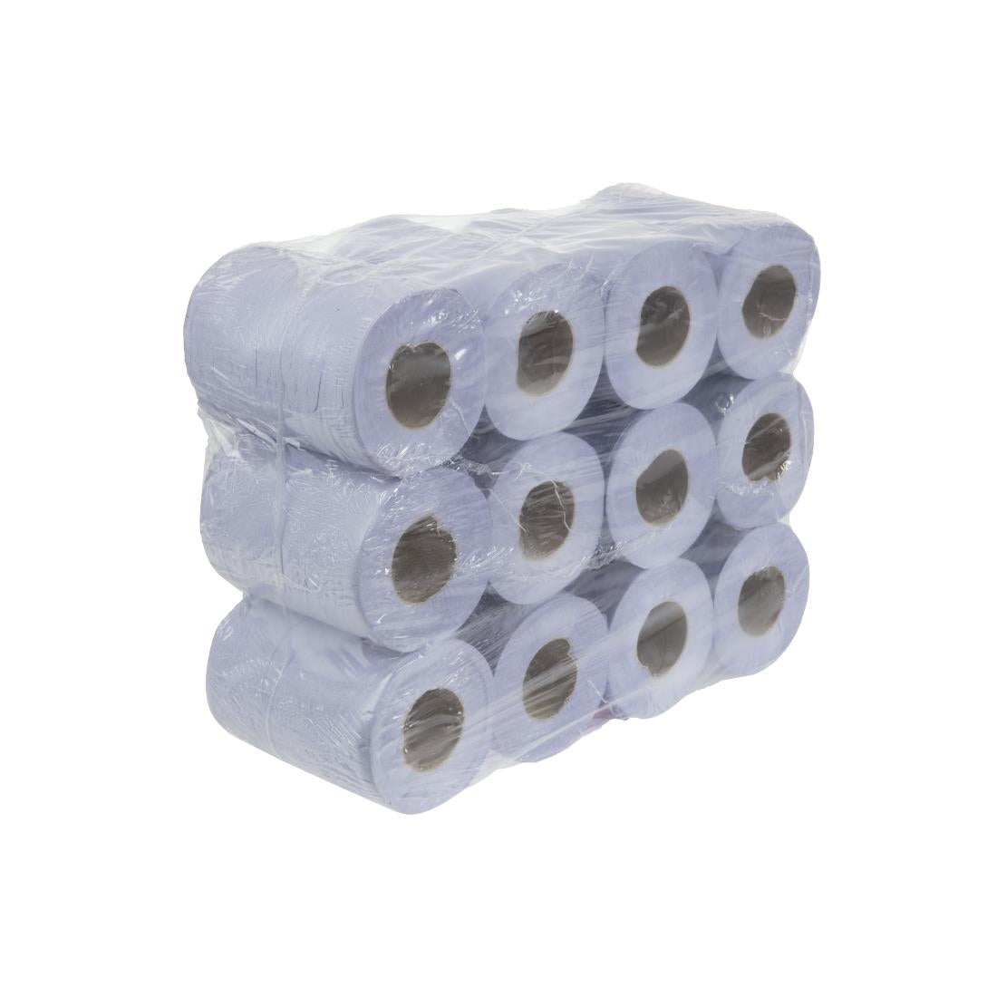 GD728 Jantex blauwe mini centrefeed rollen 1-laags (12 stuks)