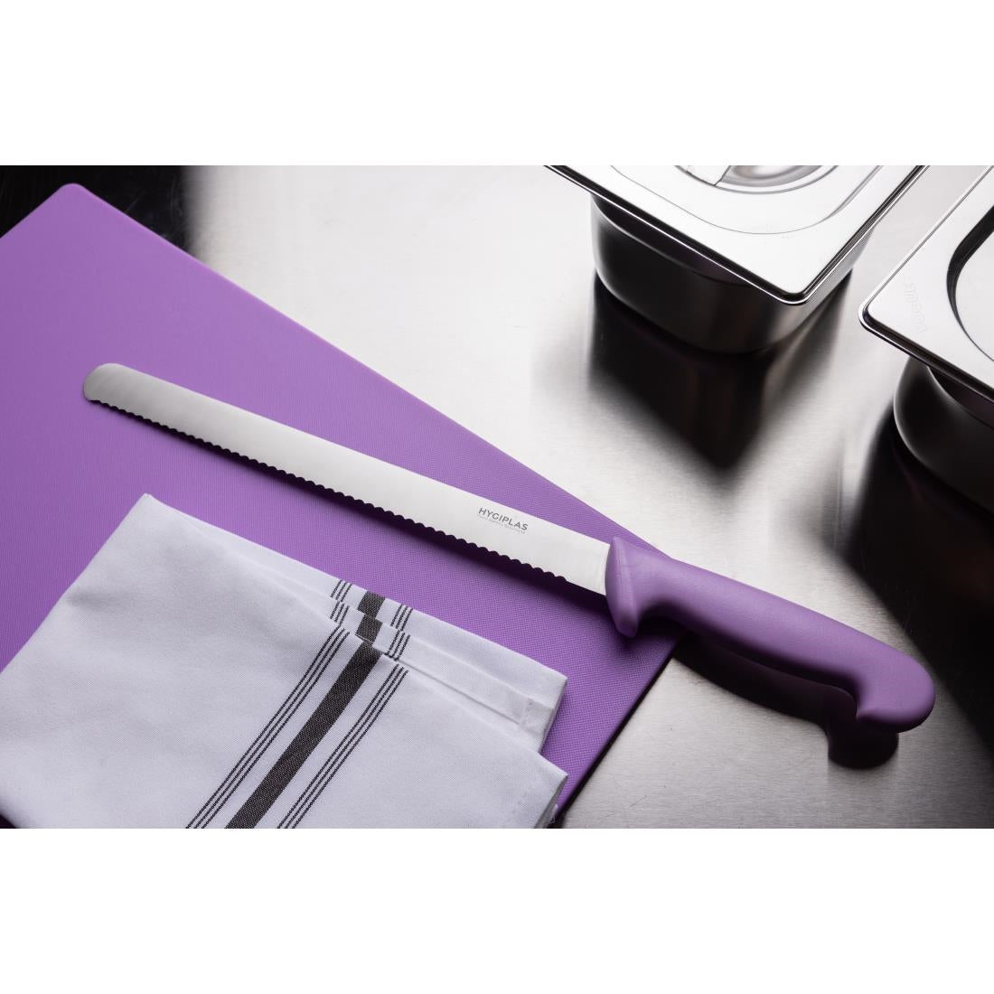 FX119 Hygiplas Slicer Gekarteld Paars 30cm