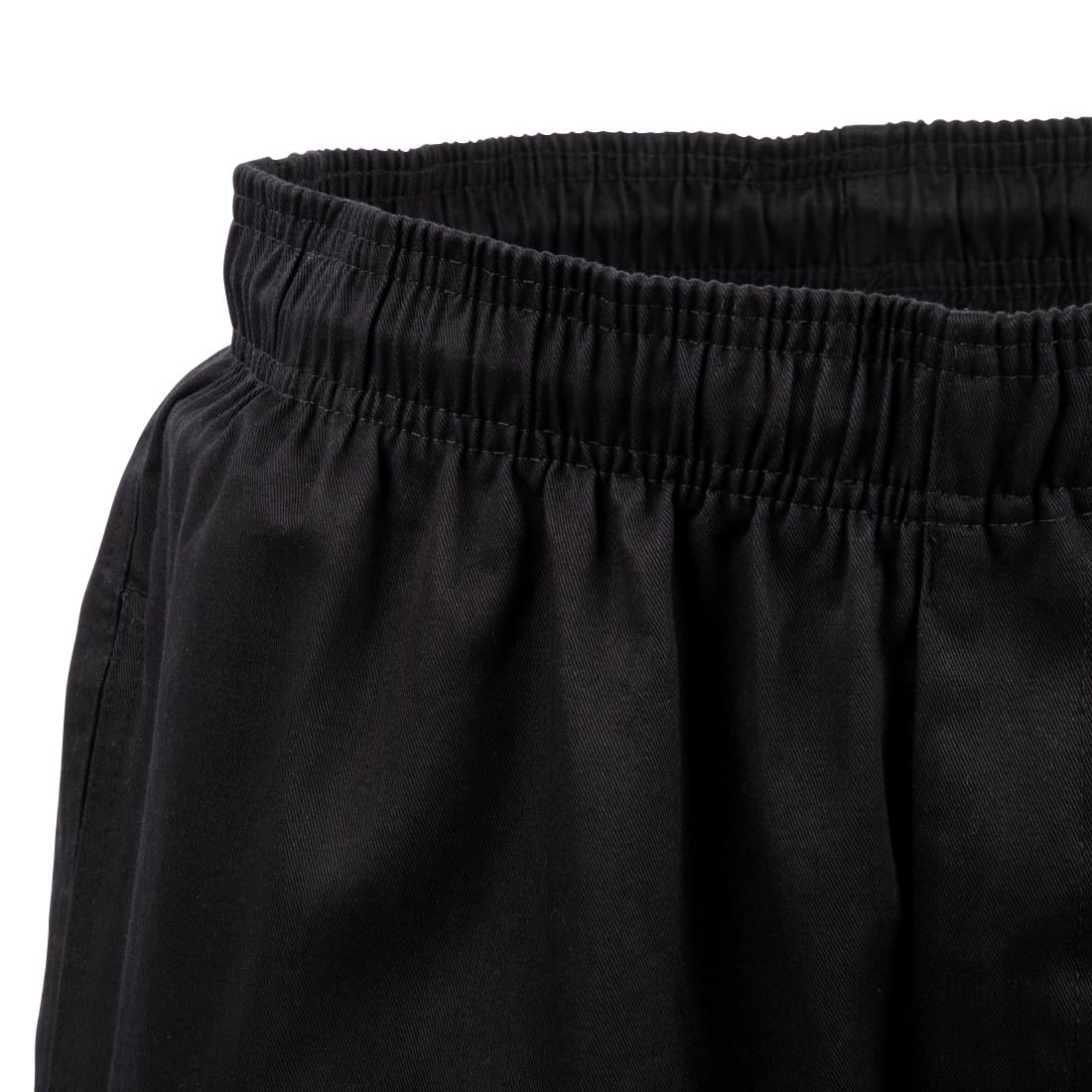 B222-XL Chef Works unisex slim fit cargo broek zwart XL