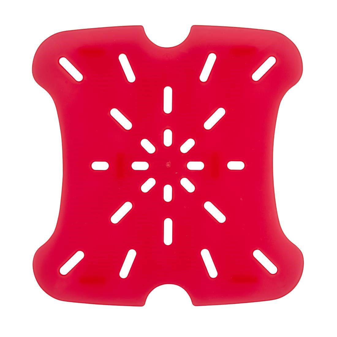 CU148 Cambro FreshPro Rood Afvoerrek 195 x 195 mm