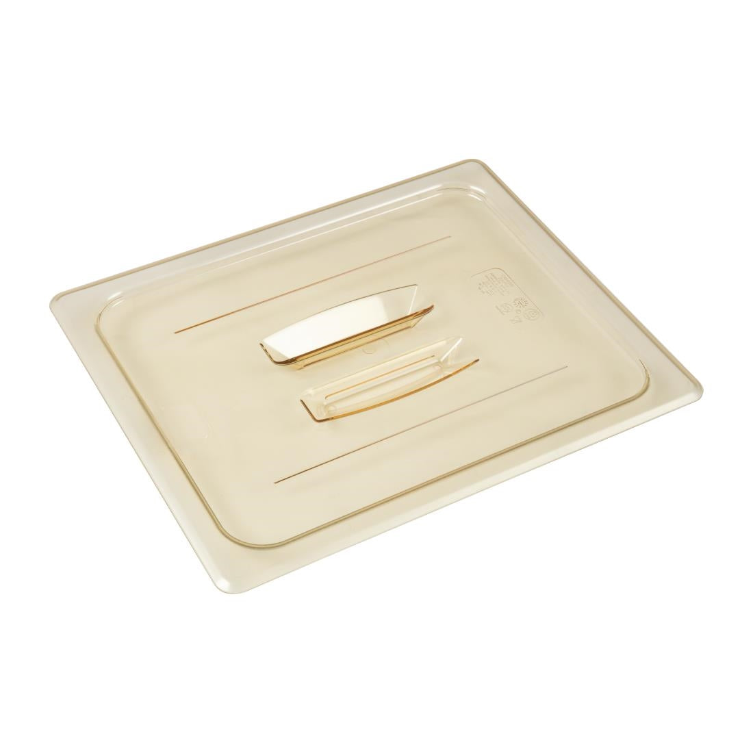 DC962 Cambro Hoge Warmte Polycarbonaat GN Deksel Met Handvat - 1/2