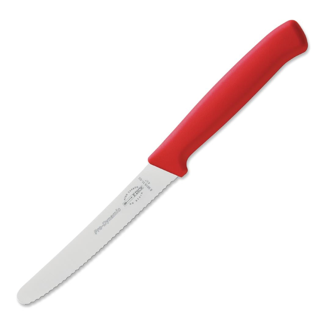 GL296 Dick Pro Dynamic gekarteld officemes rood 11,5cm