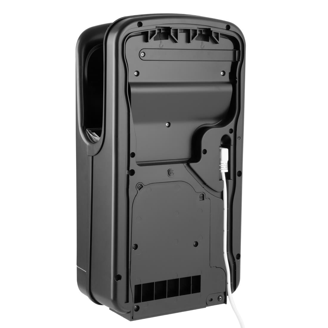 JB026 Jantex Straalstroom Handdroger Zwart
