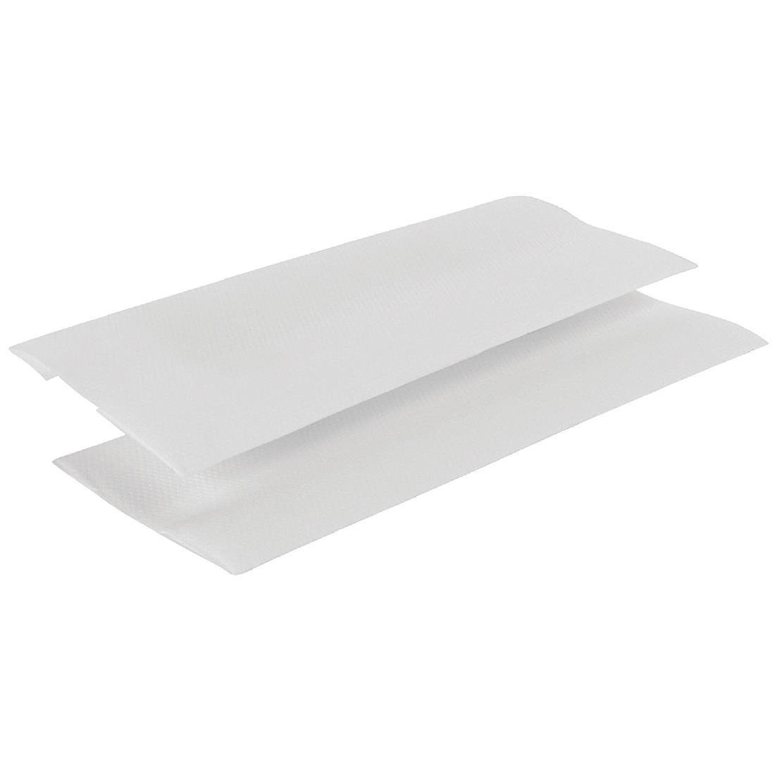 CF796 Jantex 160-pak C-gevouwen handdoeken 2-laags wit (15 stuks)