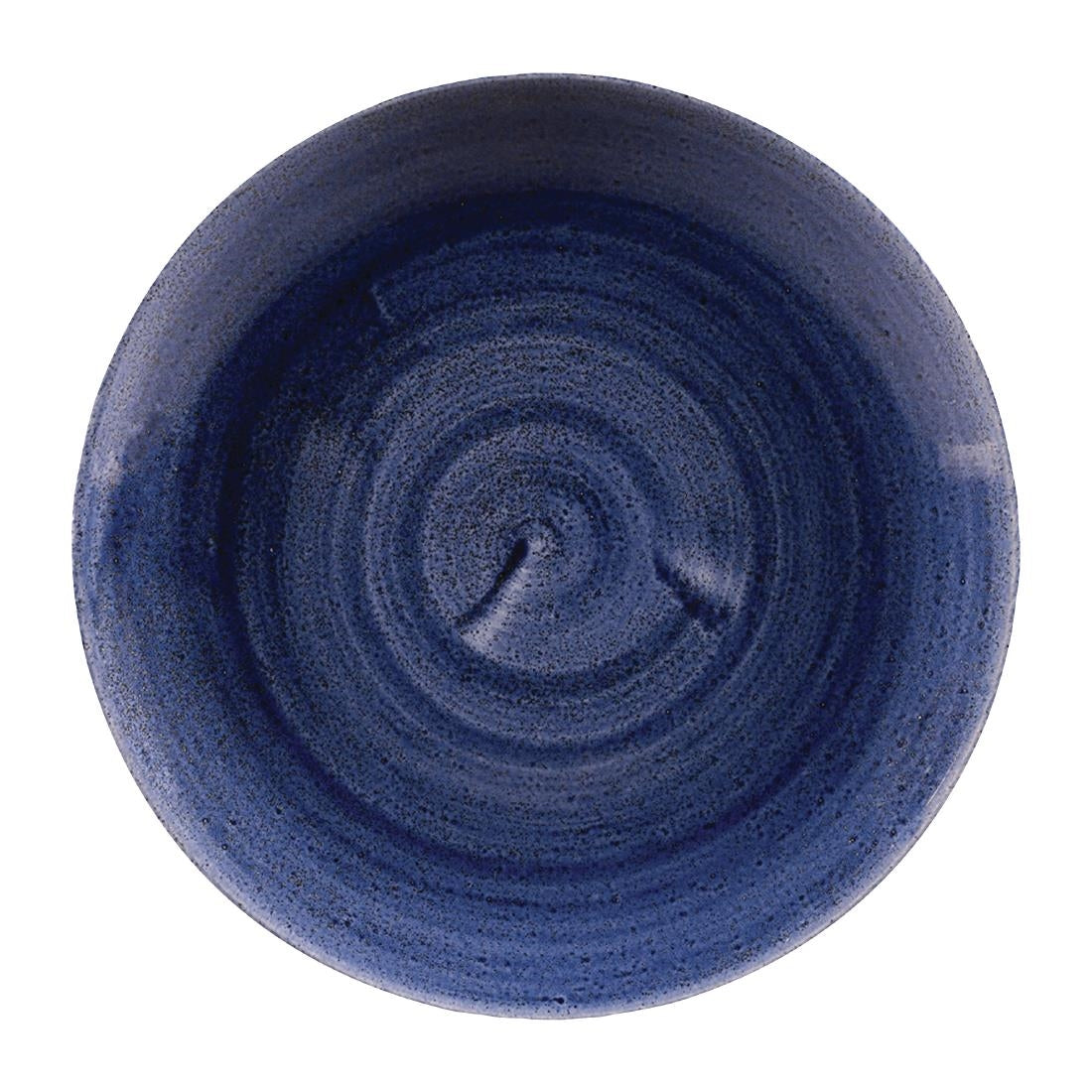 FC169 Churchill Stonecast Patina Cobalt Blue Evolve Coupe Bord 22cm (12 stuks)